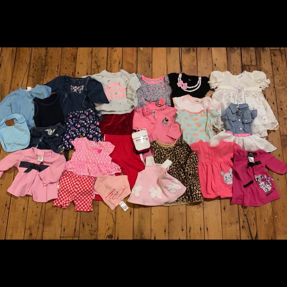 3-6 month girl lot ! 25 pcs